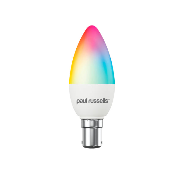 LED Smart Candle 4.8W (40w), SES/E14, 450 Lumens, RGB+(2700K-6500K