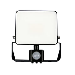 Frameless Floodlight, 10W,1200lm, 6500K, PIR, IP65