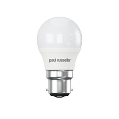 4.9W LED Golf, B22, 470lm, Non-Dim, 2700K, Warm White 