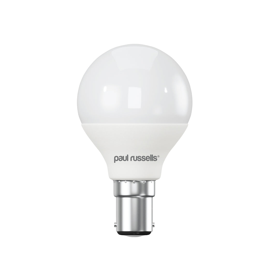 4.9W LED Golf, B15, 470lm, Non-Dim, 6500K