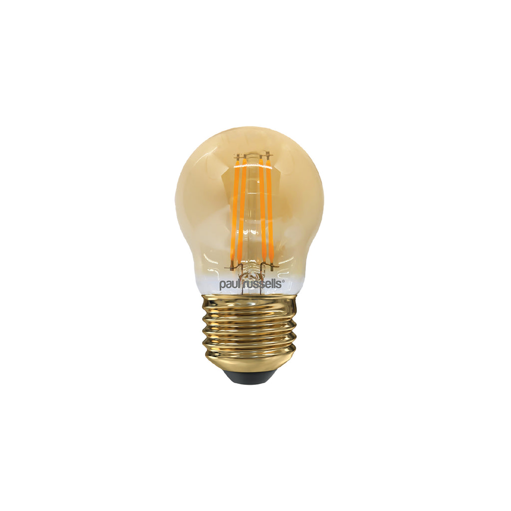4.5W LED Filament, Golf, E27, 423lm, Dim, 2200K