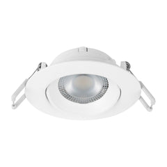 Tiltable Downlight, 4.8W,400lm,Warm, Non-Dim, IP20 