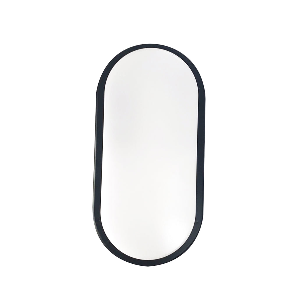 8W oval Bulkhead, 650lm, 6500K, IP54