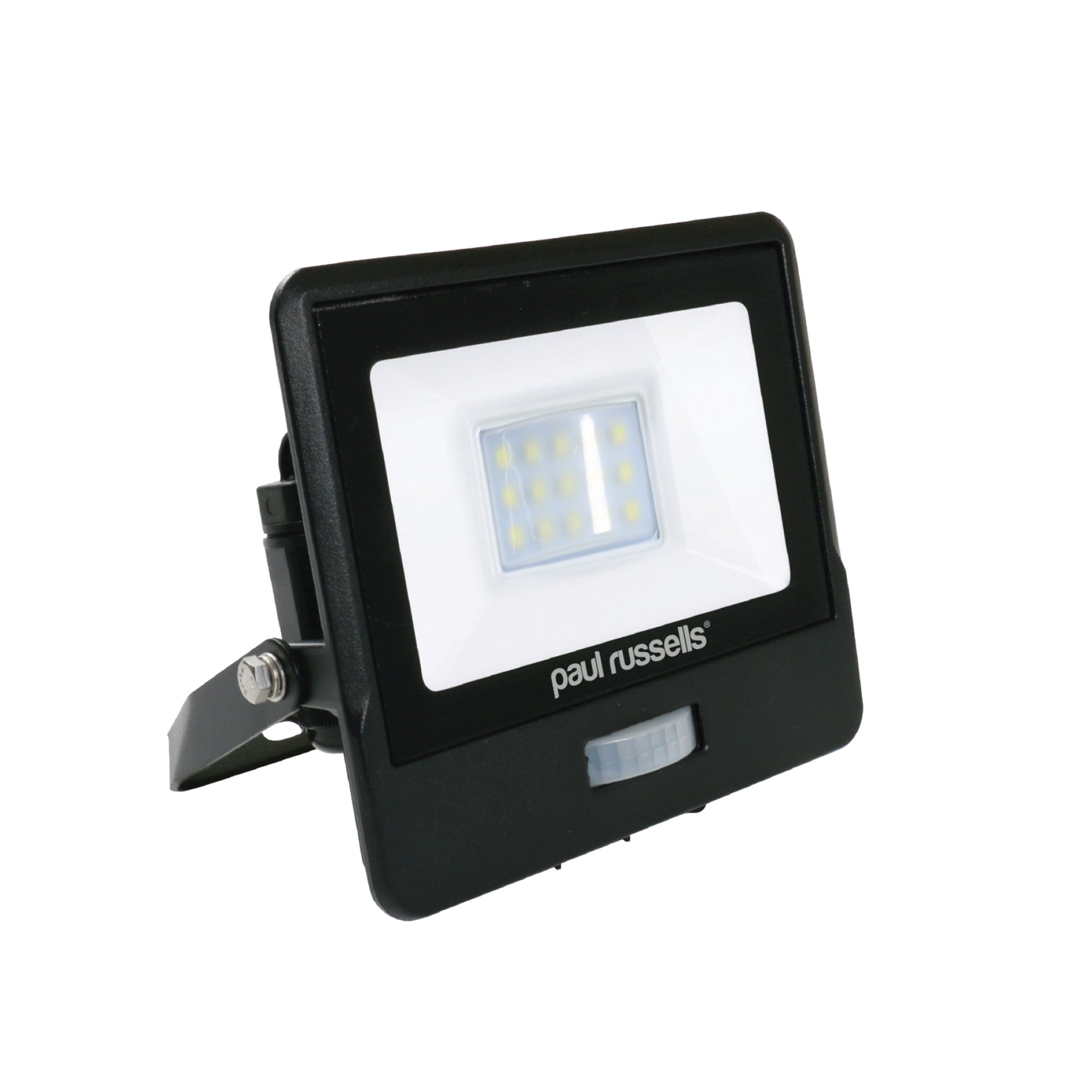 10W Floodlight, 1000lm, 6500K, PIR, IP65