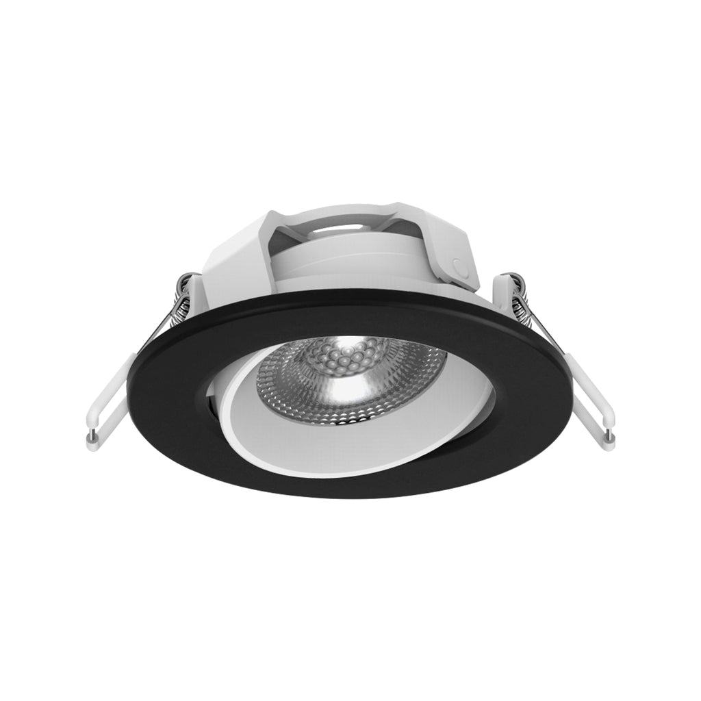 Tiltable Downlight, 4.8W,390lm,Warm, Non-Dim, IP44