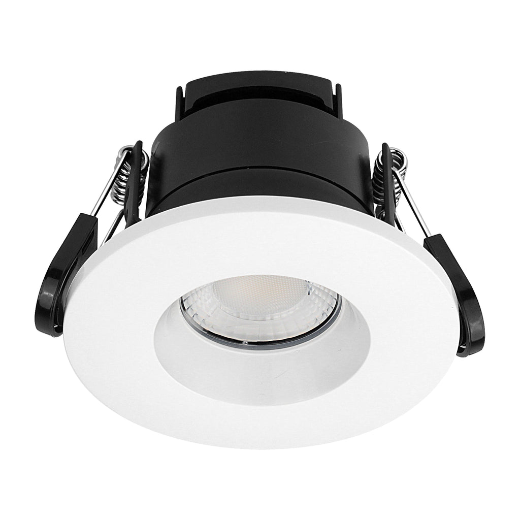 3CCT, Fire Rated Downlight, 6W, 540lm, Dim, White, IP65