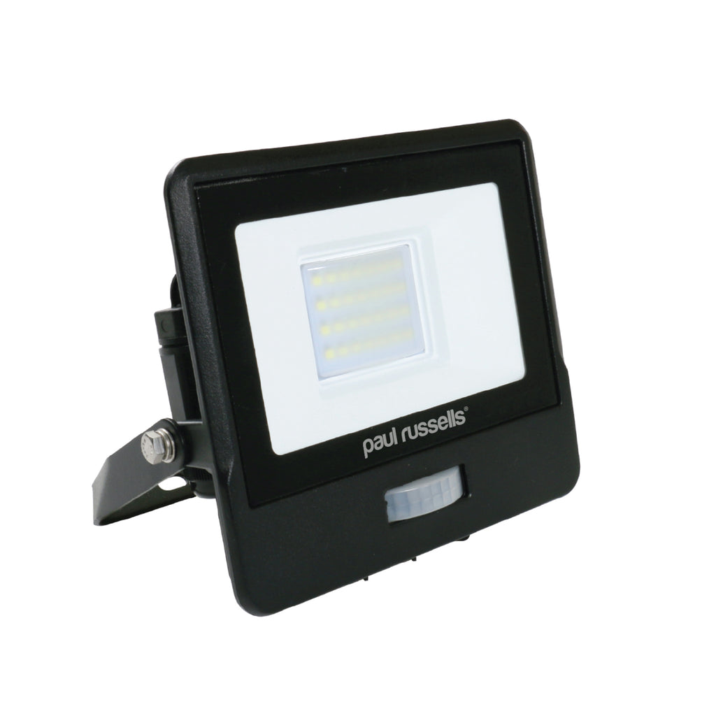 20W Floodlight, 2000lm, 6500K, PIR, IP65
