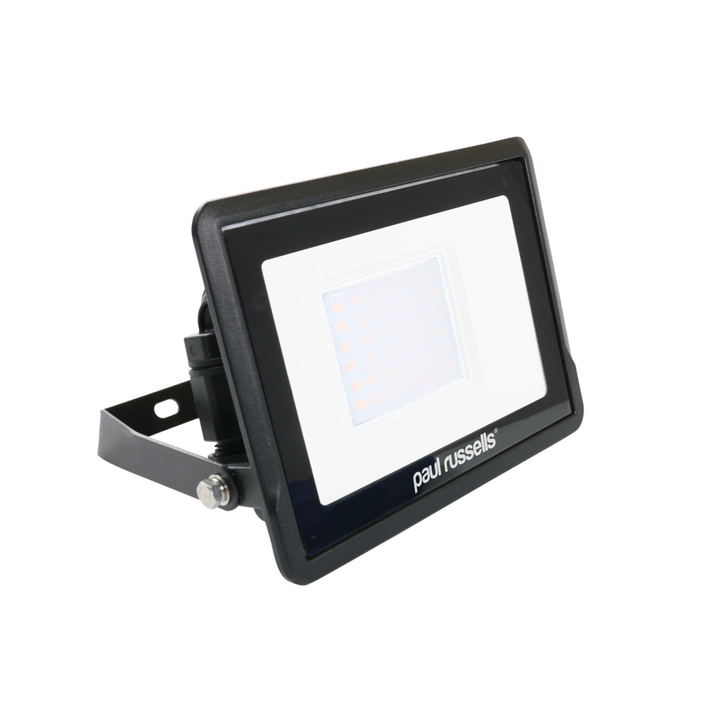 30W Floodlight, 3000lm, 6500K, Non-PIR, IP65