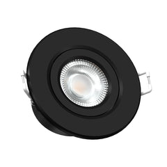 3CCT, Tiltable Downlight, 6W,520lm, Dim, IP44 