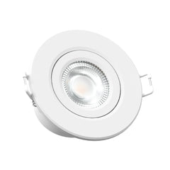 3CCT, Tiltable Downlight, 6W,560lm, Dim, IP44 