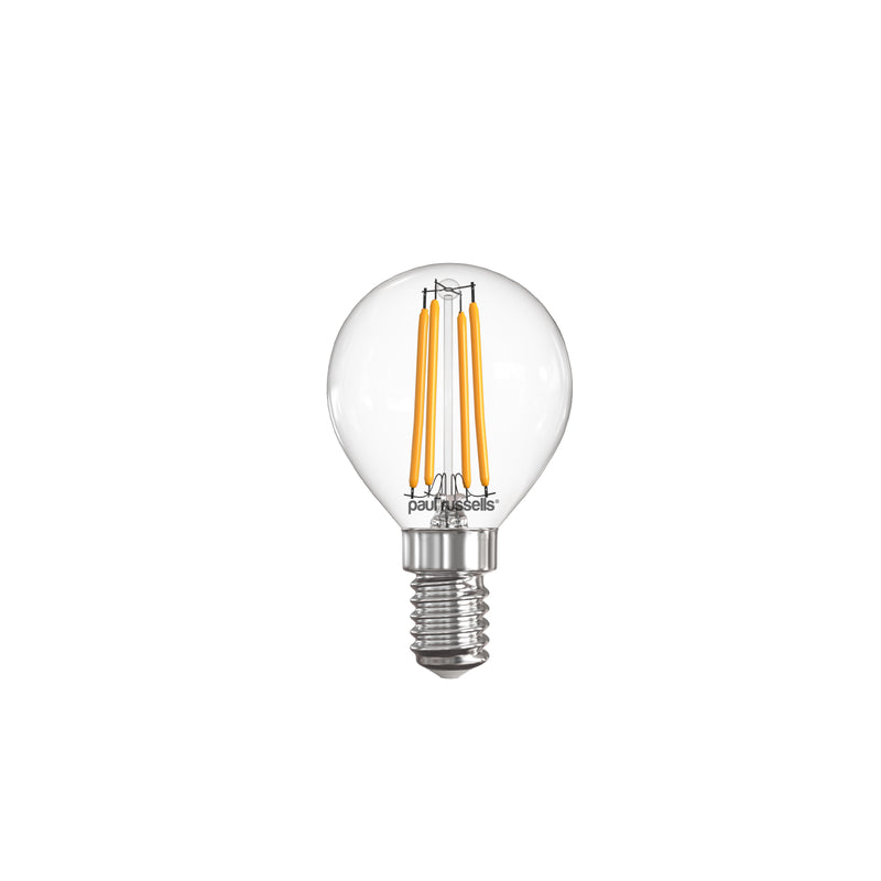 4.5W LED Filament, Golf, E14, 470lm, Dim, 2700K