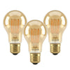 7W LED GLS, E27, 600lm, Dimmable, 2200K (3 Pack)7