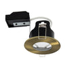 Fire Rated Downlight Bezel, Antique Brass, IP653