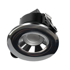 3CCT, Fire Rated Downlight, 6W,540lm, Dim, Chrome, IP65 