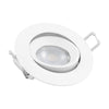 Tiltable Downlight, 4.8W,400lm,Warm, Non-Dim, IP204