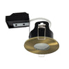 Fire Rated Downlight Bezel, Antique Brass, IP652