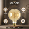 4W LED G125, E27, 250lm, Dimmable, 1800K2