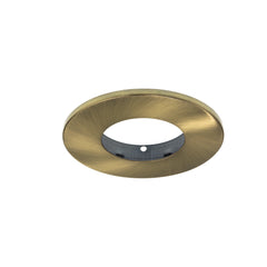 Fire Rated Downlight Bezel, Antique Brass, IP65 