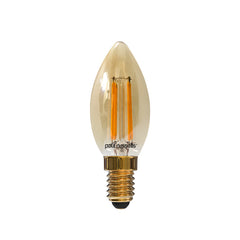 4.5W LED Filament, Candle, E14, 400lm, Non-Dim, 2200K 
