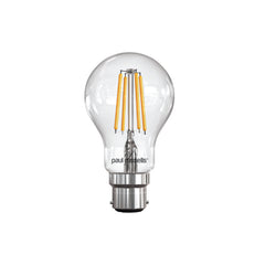 4.5W LED  Filament,GLS, 470lm, B22, Non-Dim, 2700K 