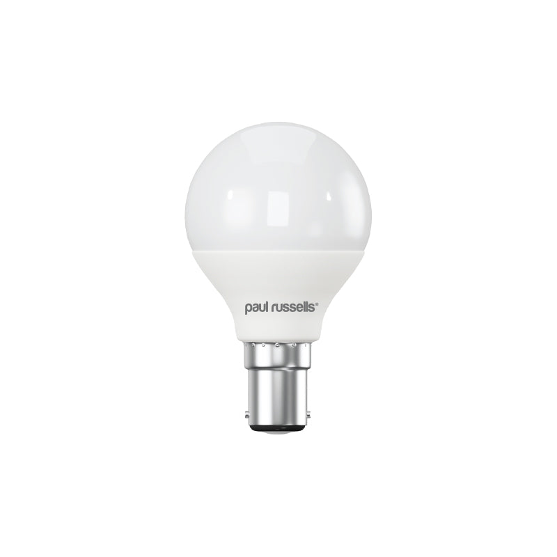 4.9W LED Golf, B15, 470lm, Non-Dim, 2700K