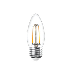 2.5W LED Filament, Candle, E27, 250lm, Non-Dim, 2700K 