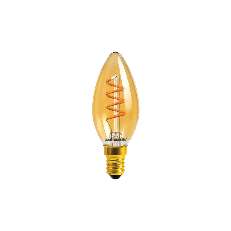 2.5W LED candle, E14, 135lm, Non-Dim, 1800K