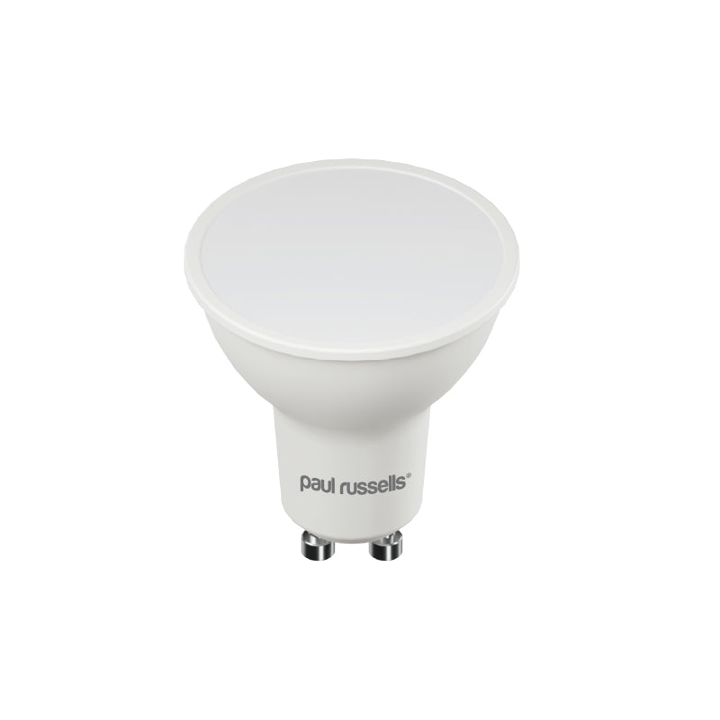 7W LED GU10, 600lm, 100°, Non-Dim, 4000K