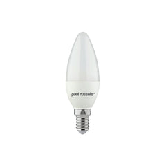 4.9W LED Candle, E14, 470lm, Non-Dim, 4000K 