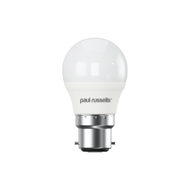 4.9W LED Golf, B22, 470lm, Non-Dim, 6500K