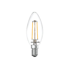 2.5W LED Filament, Candle, E14, 250lm, Non-Dim, 2700K 