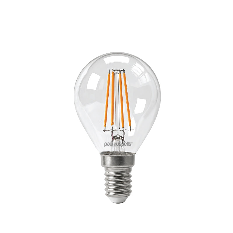 2.2W LED Filament Golf, E14, 470lm, Non-Dim, 2700K (3 Pack)