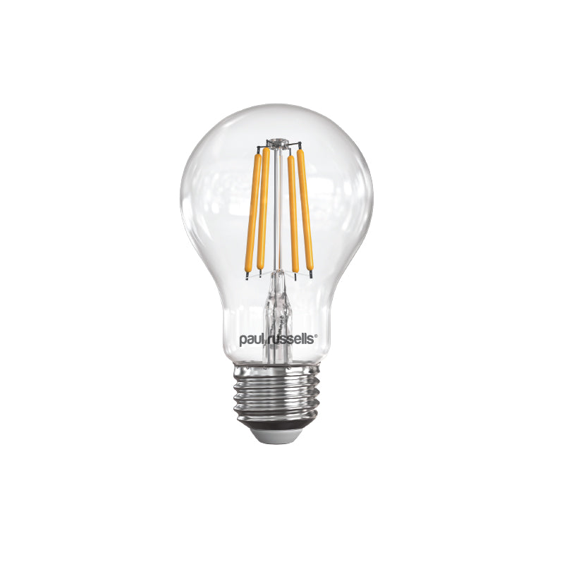 7W LED Filament, GLS, E27, 806lm, Non-Dim, 2700K