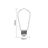 4W LED ST64, E27, 250lm, Non-Dim, 1800K4