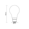 7W LED Filament, GLS, B22, 680lm, Non-Dim, 2200K4