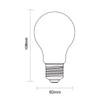 7.2W LED Filament GLS, E27, 1521lm, Non-Dim, 2700K (3 Pack)4