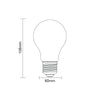 7W LED Filament, GLS, E27, 806lm, Non-Dim, 2700K4