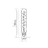 4W LED T32, E27, 250lm, Non-Dim, 1800K4