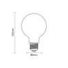 4W LED G80, E27, 250lm, Non-Dim, 1800K4