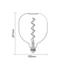 4.5W LED G150, E27, 120lm, Dimmable, 1800K7