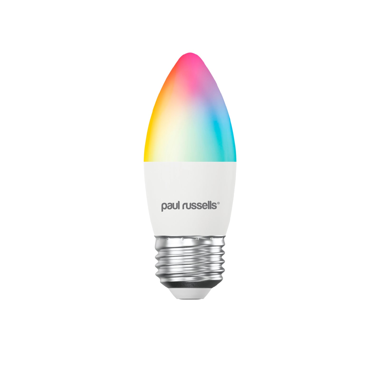 LED Smart Candle 4.8W (40w), ES/E27, 450 Lumens, RGB+(2700K-6500K), 240V