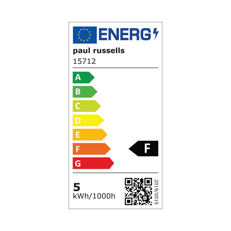 4.9W LED Golf, E27, 470lm, Non-Dim, 2700K