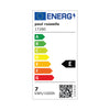 7W LED Filament, GLS, B22, 806lm, Non-Dim, 2700K7