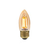 4.5W LED Filament, Candle, E27,400lm, Non-Dim, 2200K2