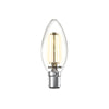 2.5W LED Filament, Candle, B15, 250lm, Non-Dim, 2700K2