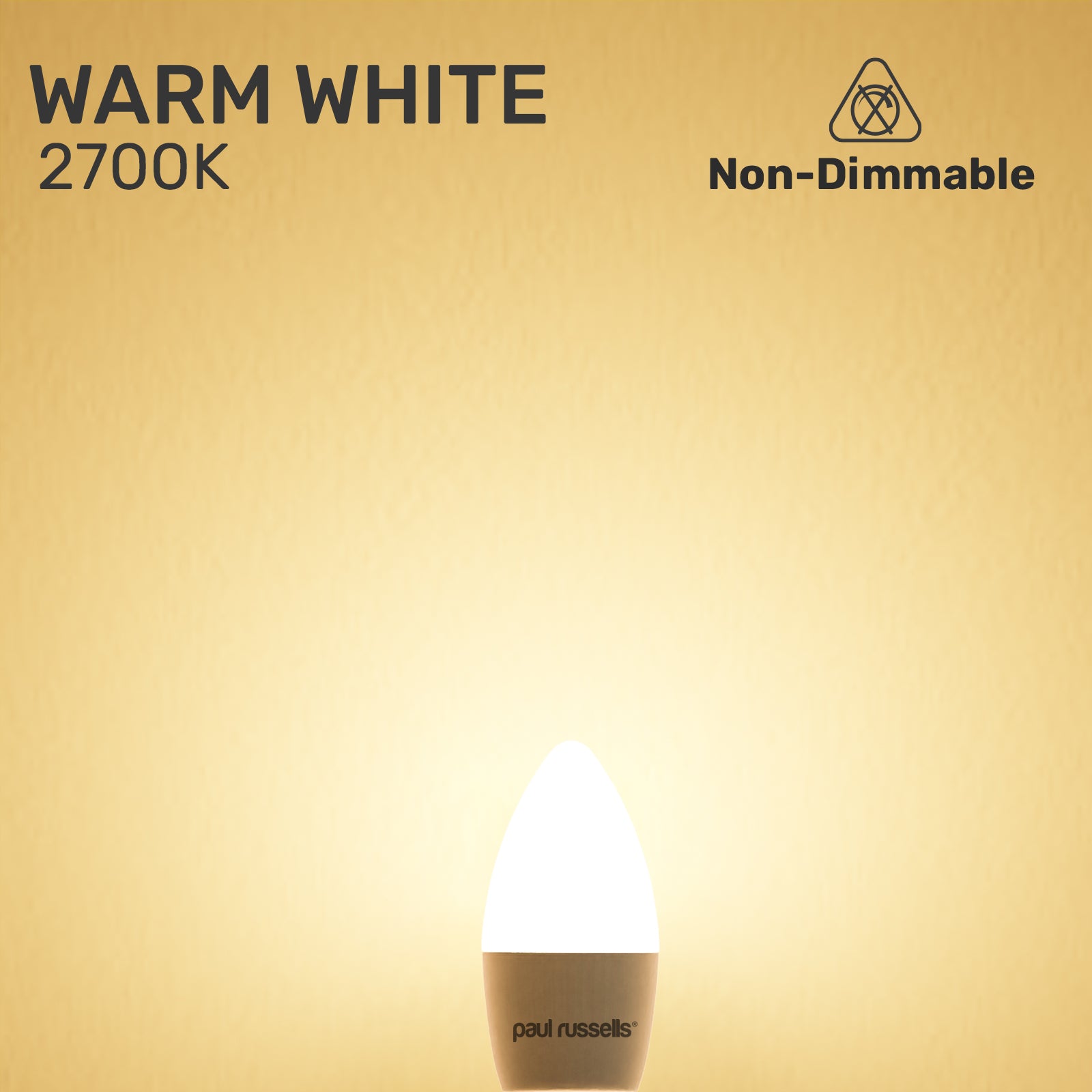 LED Candle 6.5W (60w), SES/E14, 806 Lumens, Warm White(3000K), 240V