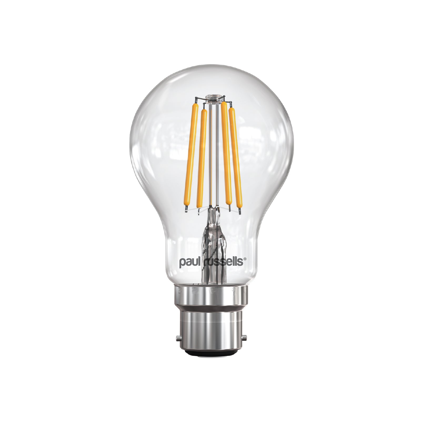 LED Filament GLS 7W (60w), BC/B22, 806 Lumens, Warm White(2700K), 240V