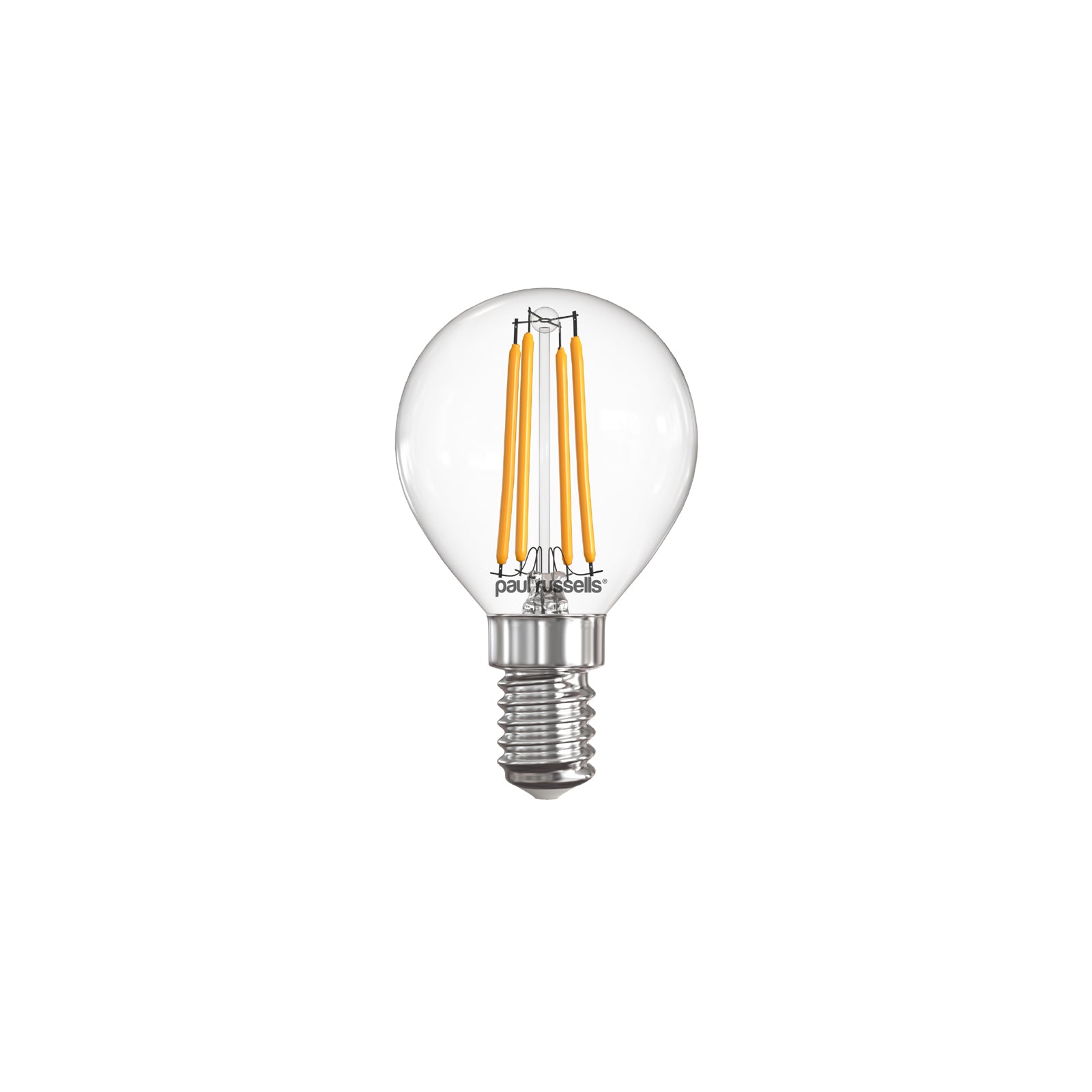 LED Filament Golf 4.5W (40w), SES/E14, 470 Lumens, Warm White(2700K), 240V