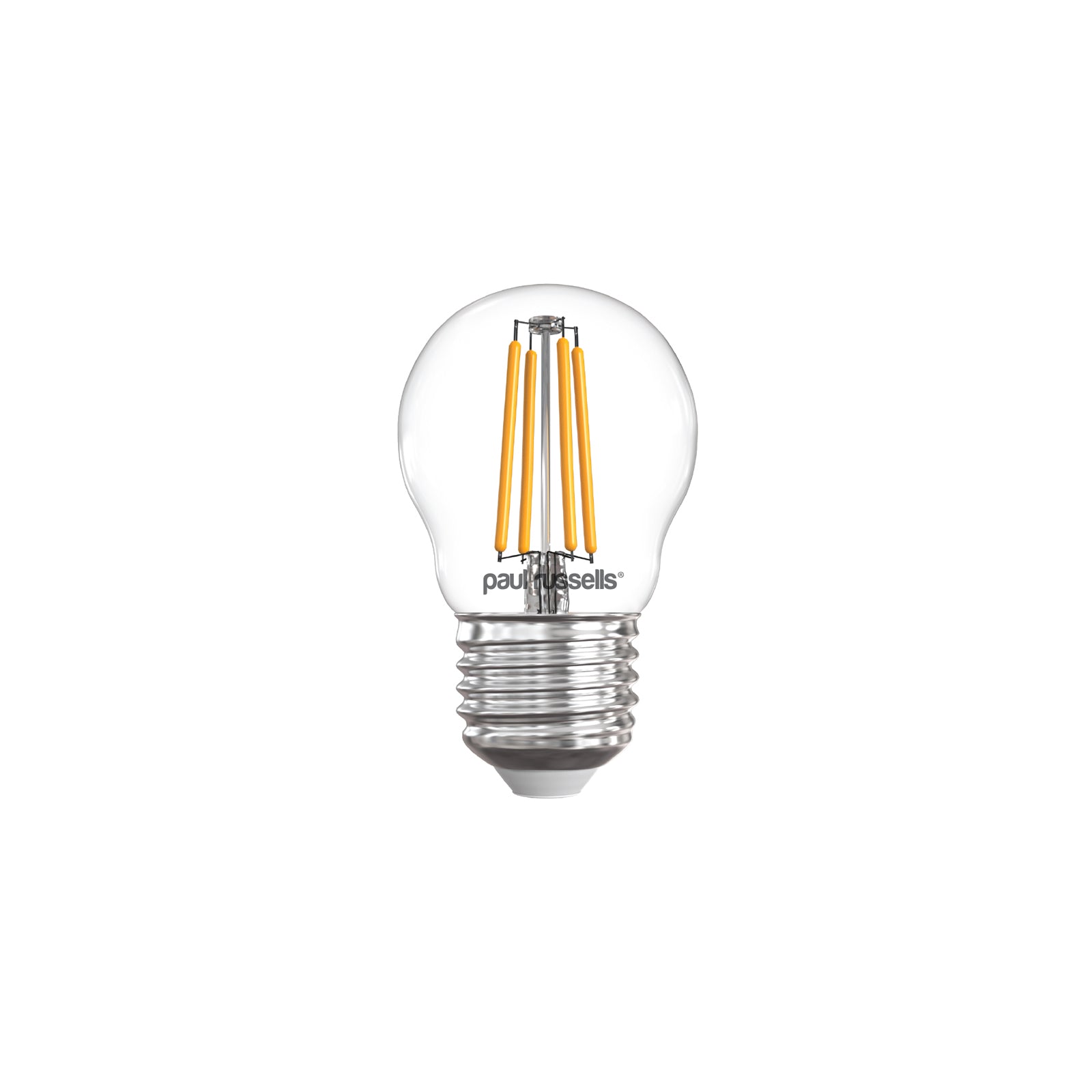 LED Filament Golf 4.5W (40w), ES/E27, 470 Lumens, Warm White(2700K), 240V
