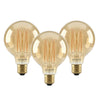 7W LED G95, E27, 600lm, Dimmable, 2200K (3 Pack)7